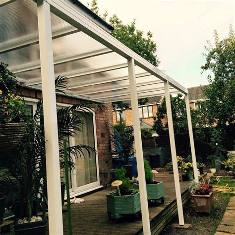 Up To 41m Projection 16mm Polycarbonate Roof Canopy System