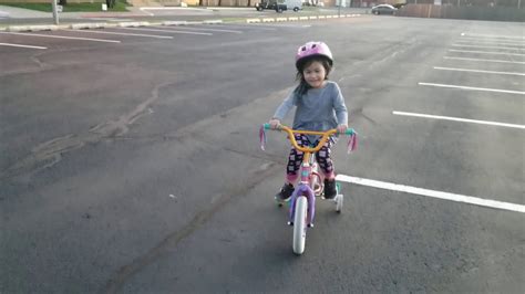 Sophia Riding Her Bike Youtube