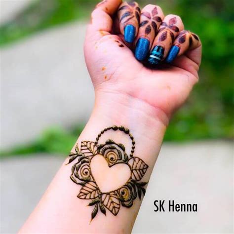 Easy Henna Tattoo Designs For Hands