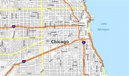 Map of Chicago, Illinois - GIS Geography