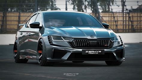 Skoda Octavia Vrs Custom Wide Body Kit By Zephyr Buy With Delivery