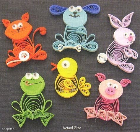 Animales Hechos Con Filigrana Paper Quilling Patterns Quilling