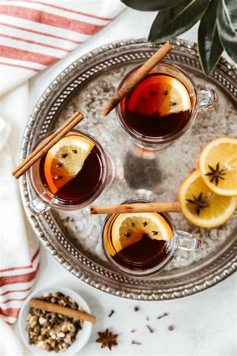 Easy Hot Mulled Wine Recipe With Mulling Spices Slow Cooker Recipe