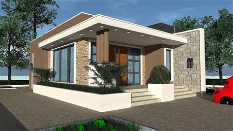 2 Bedroom S House Plan Flat Roofing Id Ma 97