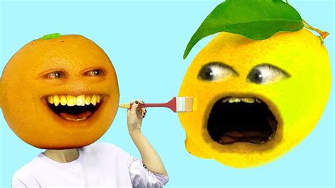 레몬이 말을 해요 말하는 레몬 그리기 색칠하기 Drawing Annoying Oranges Grandpa Lemon