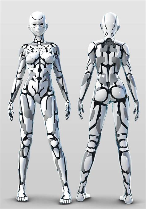 Fun Sexy Cool And Weird Anime Digital Art Robot Concept Art