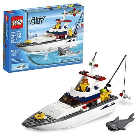 Lego City 4642 Fishing Boat Entertainment Earth