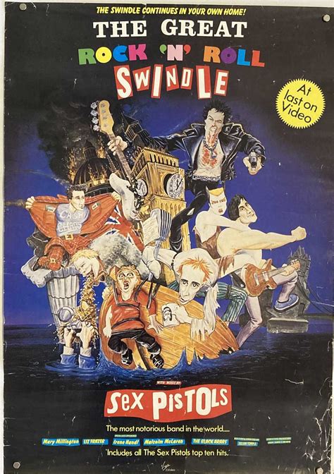 Lot 390 Sex Pistols Great Rock N Roll Swindle