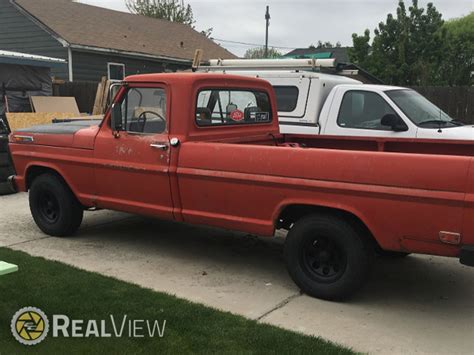 1968 Ford F 100 15x8 Pacer Wheels 23575r15 Fuzion Tires