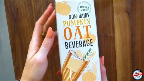 Trader Joe S Non Dairy Pumpkin Oat Beverage Review 2 49 Trader Joe