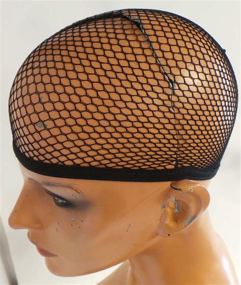 Wholesale Joblot Of 50 Nylon Hair Nets With Elastic Black