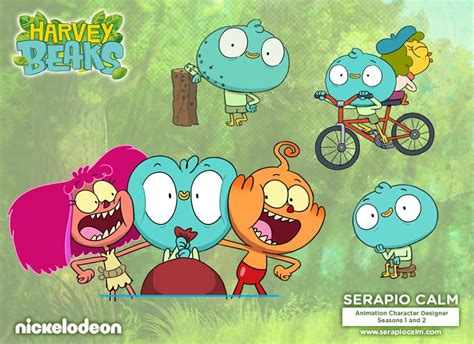 Here Are Some Models I Designed For The Show Harvey Beaks On