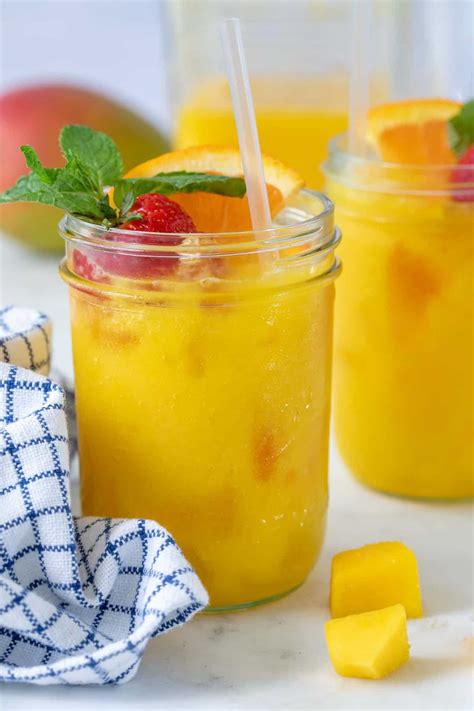 Mango Juice The Harvest Kitchen