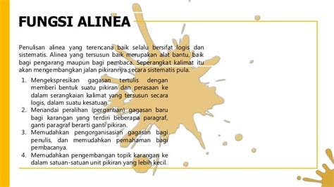 Pengertian Alinea Pendidikan Co Id