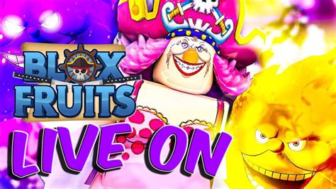 🔴live On Blox Fruits Farmando AtÉ Onde Dar Grupo Pix Sub Youtube