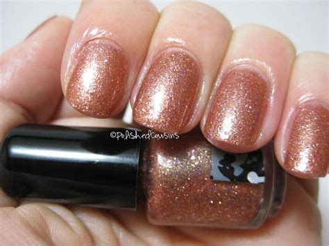 Nail Polish Dinah Copper Glitter Nail Polish By Nottoopolished Nail