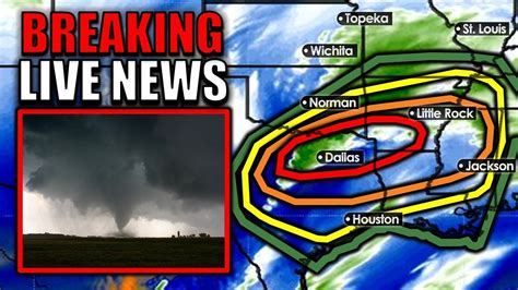 Live Multi Day Tornado Coverage Day 2 Strongviolent Tornadoes