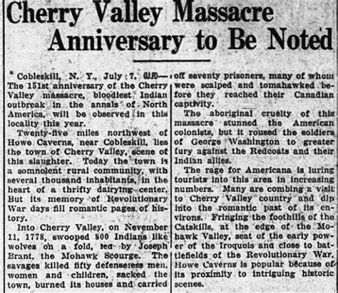 Cherry Valley Massacre 1778 Indian Outbreak Treasurenet 🧭 The Original Treasure Hunting Website
