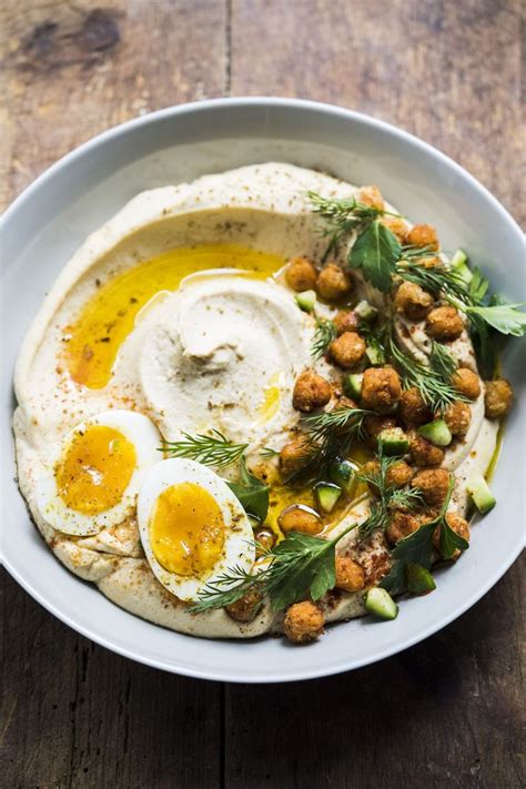 Israeli Hummus With Fried Chickpeas Recipe In 2020