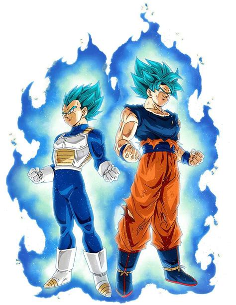 Ssgss Goku And Ssgss Evolved Vegeta Assets Db Legends