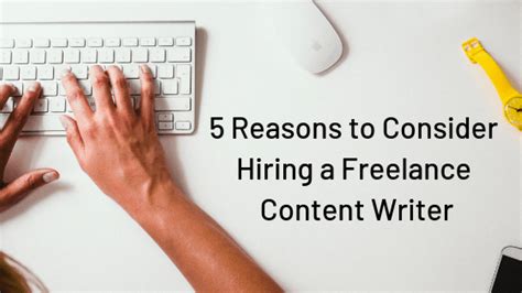 5 Reasons To Consider Hiring A Freelance Content Writer Wendy Jacobson