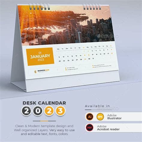 Calendar Stationery And Design Templates Graphicriver