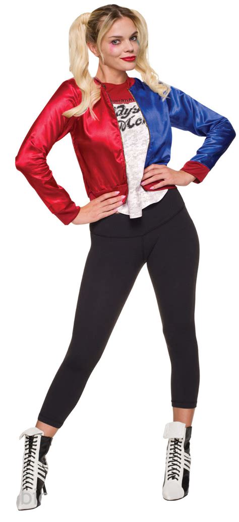 Harley Quinn Ladies Fancy Dress Suicide Squad Halloween Womens Villain