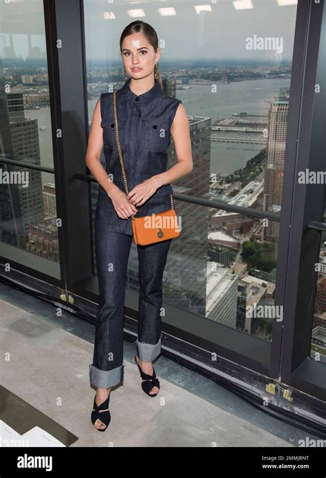 Debby Ryan Attends The Longchamp Show During Fashion Week On Saturday