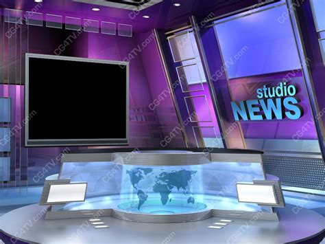 Classic Virtual News Set Tv Design Tv Set Design Stage Design