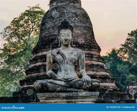 Buddha Statue In Ayutthaya Thailand Digital Photo Picture As A
