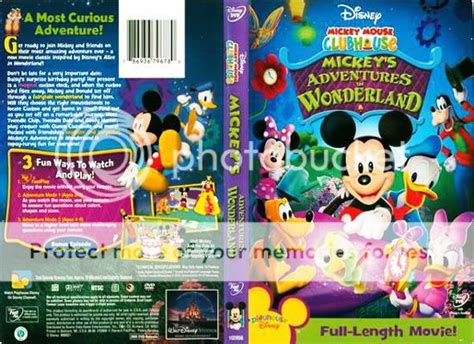 Mickey Mouse Clubhouse Mickeys Adventures In Wonderland 2009 Front