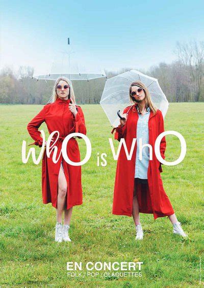 Who Is Who Duo Musical Popfolkclaquettes Rythmiques La Rochelle 17000
