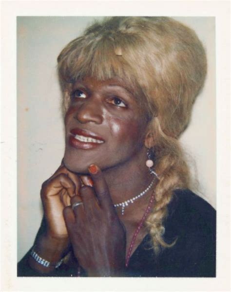 Polaroids Of Marsha P Johnson Taken By Andy Warhol Drag Queen