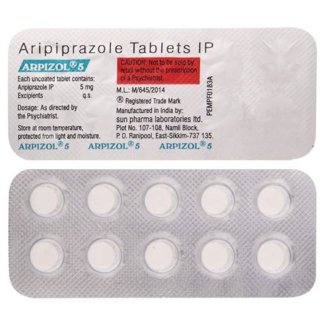 Arpizol 5 Strip Of 10 Tablets Health And Personal Care