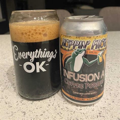 Hoppin Frog Infusion A Peanut Butter Chocolate Coffee Porter