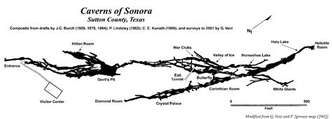 Caverns Of Sonora Texas Speleological Survey Tss Cave Records