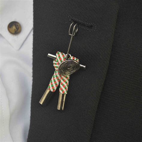 7pcs New Fashion Men Short Lapel Pin Suit Boutonniere Fabric Button