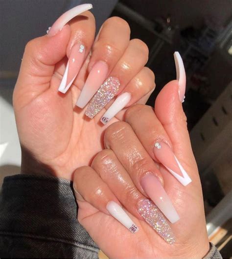 Nails Delightfully Interesting Design In 2020 Long Acrylic Nails