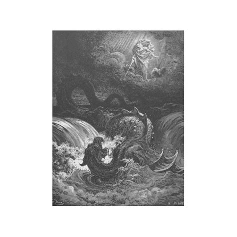 Gustave Dore Destruction Of Leviathan Print Poster Art Unlimited