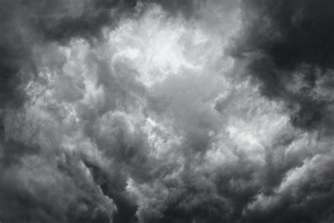 Clouds Dark Clouds Foreboding Gray Grey Grim Overcast Rainy