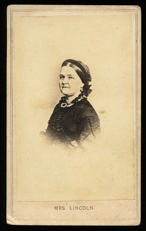 Original S Cdv Portrait Of Mary Todd Lincoln In Mourning Etsy