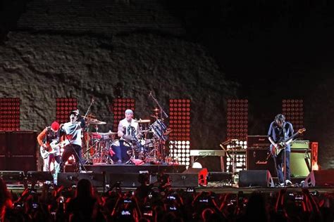 Red Hot Chili Peppers Concert At Egypts Pyramids Draws More Than