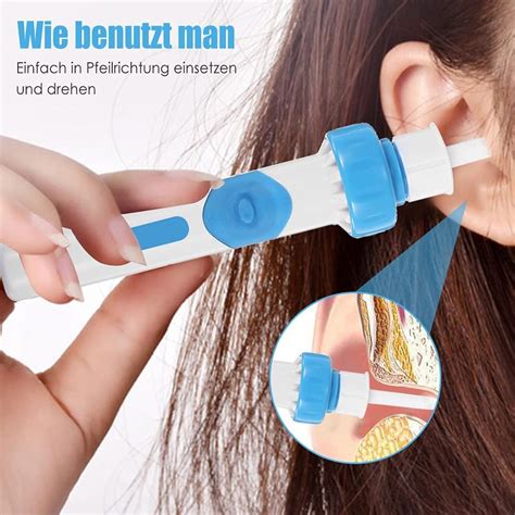 Earwax Removal Kit Ear Cleaner Portable Automatic Electric Vacuum Ear