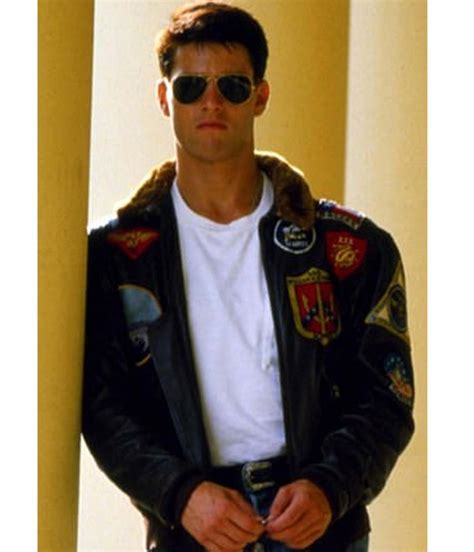 Tom Cruise Leather Jacket Top Gun Ubicaciondepersonascdmxgobmx