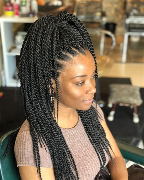 24 Senegalese Twist Styles To Try In 2019