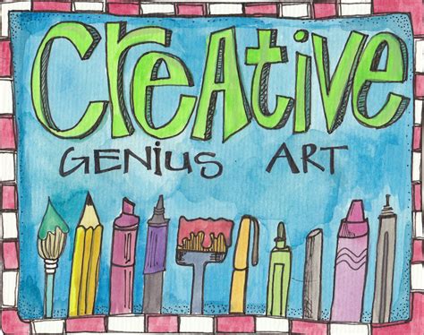 Creative Genius Art Illustrations