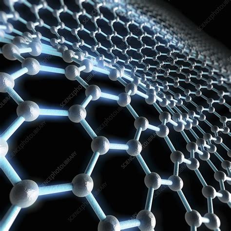 Graphene Structure Artwork Stock Image C0205247 Science Photo