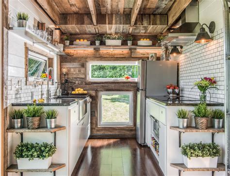 Alpha Tiny House Industrial Kitchen Nashville By New Frontier