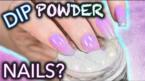 This will help the gel to stick on your nails better. DIY Dip Powder Nails (do not snort) - YouTube