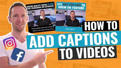 With veed you can create intro videos, add annotations to explainer videos, create online teaching courses, add logos & links to. How to Add Captions to Videos ('Bake-in' Subtitles for ...